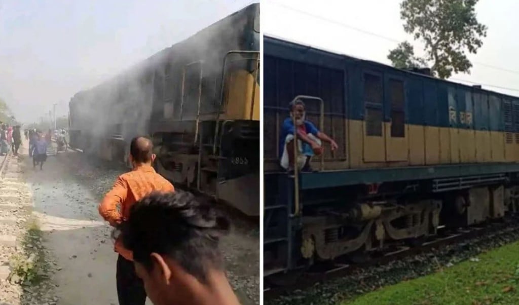 trainline 1743669473 গাজীপুরে মহুয়া ট্রেনে আগুন: দুই ঘণ্টা পর চলাচল স্বাভাবিক
