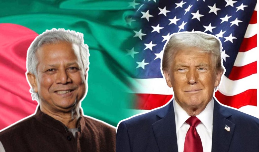 yunus trump 1743941846 শুল্ক নিয়ে ট্রাম্প ও মার্কিন প্রশাসনকে চিঠি পাঠাবে বাংলাদেশ