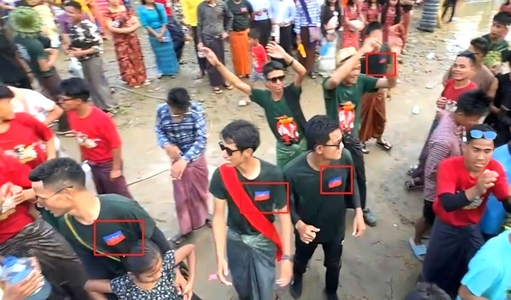 আরাকান আর্মি 1745219361 বান্দরবানে আরাকান আর্মিদের জলকেলি উৎসব!