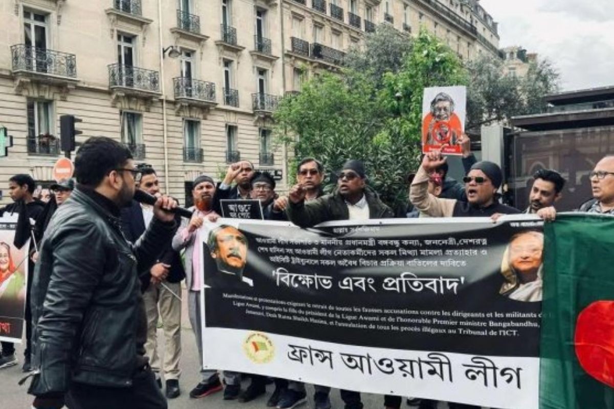 ইউরোপ জুড়ে আ.লীগের নেতা-কর্মীদের বিক্ষোভ সমাবেশ