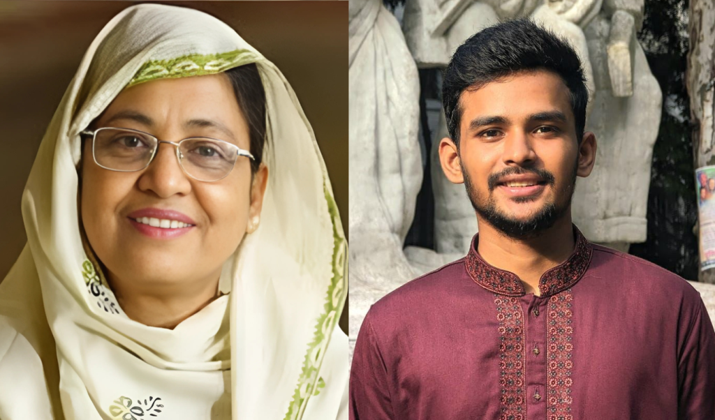 উপদেষ্টা আসিফ নুরজাহান 1745745505 উপদেষ্টা আসিফ মাহমুদ ও নূরজাহানের পদত্যাগ দাবি