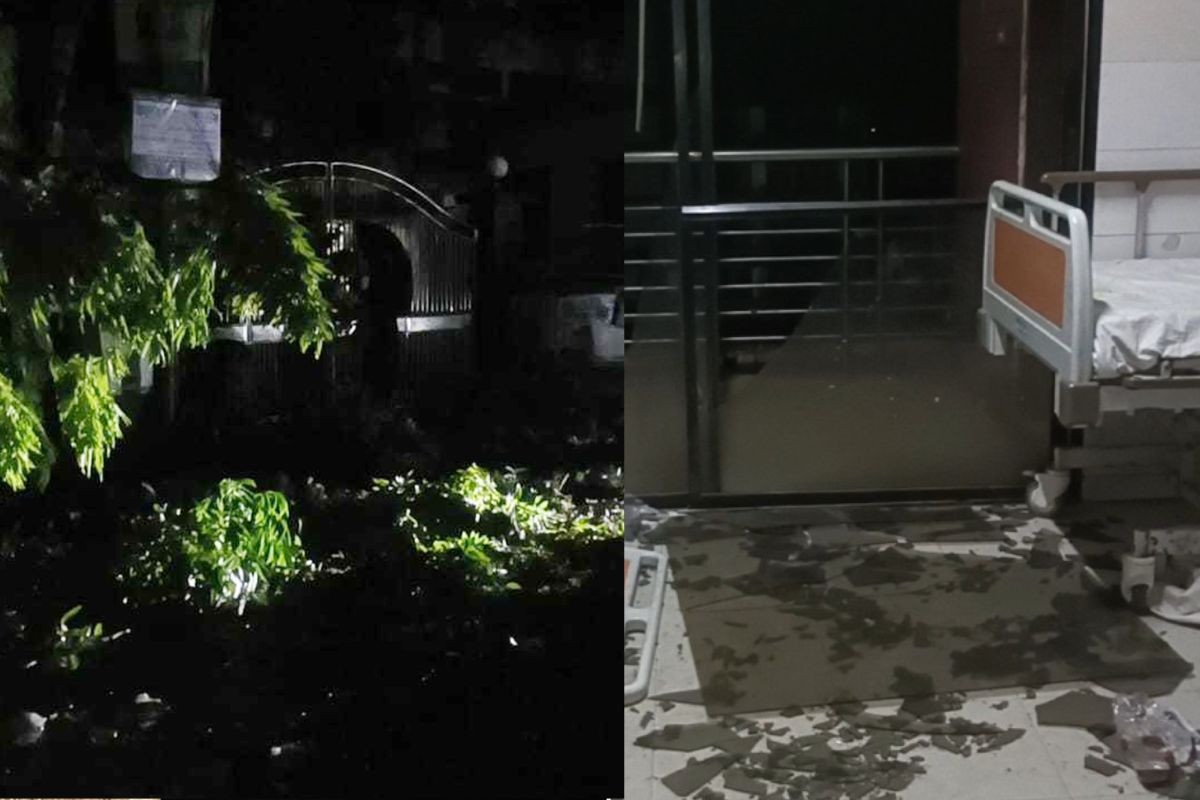 আকস্মিক কালবৈশাখী ঝড়ে লণ্ডভণ্ড কুড়িগ্রাম