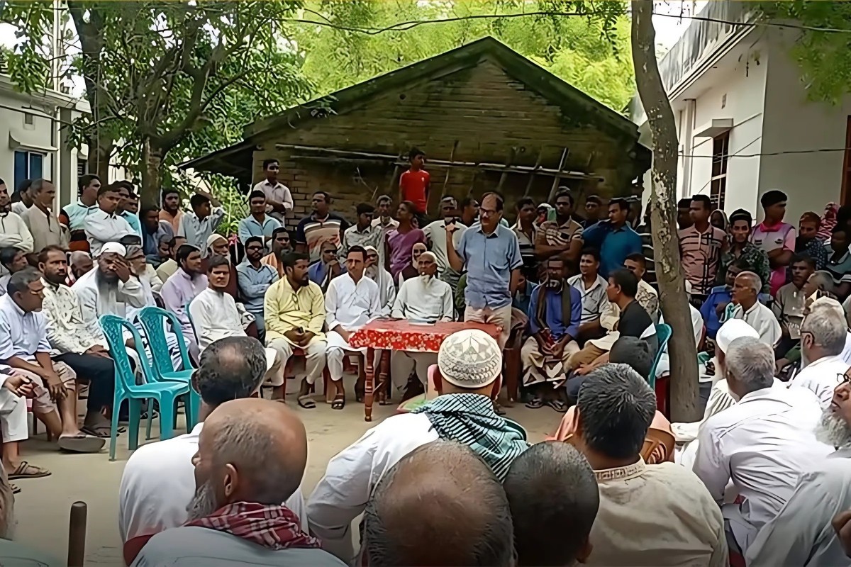 চাঁপাইনবাবগঞ্জে লাশ আটকে সম্পত্তির ভাগবাটোয়ারা স্ত্রী সন্তানদের