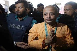 রাষ্ট্রদ্রোহ মামলায় চিন্ময় দাসের জামিন