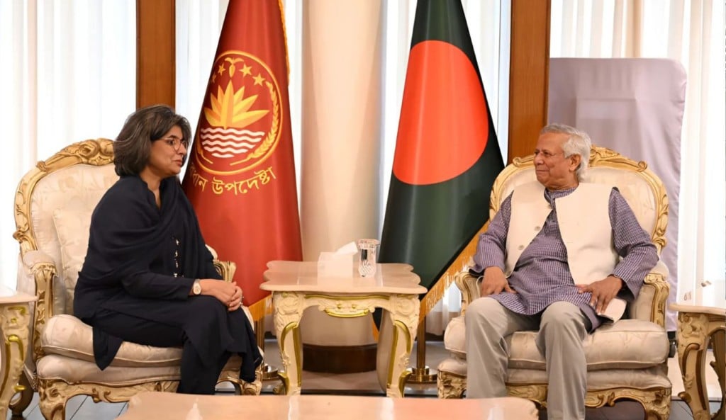 প্রধান উপদেষ্টার সাথে পাকিস্তানের পররাষ্ট্রসচীবের বৈঠক 1744901675 পাকিস্তানের সঙ্গে সম্পর্ক জোরদারের আহ্বান প্রধান উপদেষ্টার