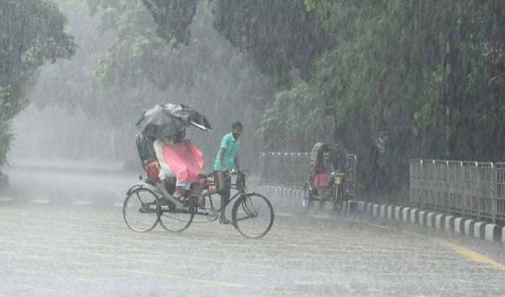 বৃষ্টির 1744356610 যে পাঁচ বিভাগে বৃষ্টির পূর্বাভাস