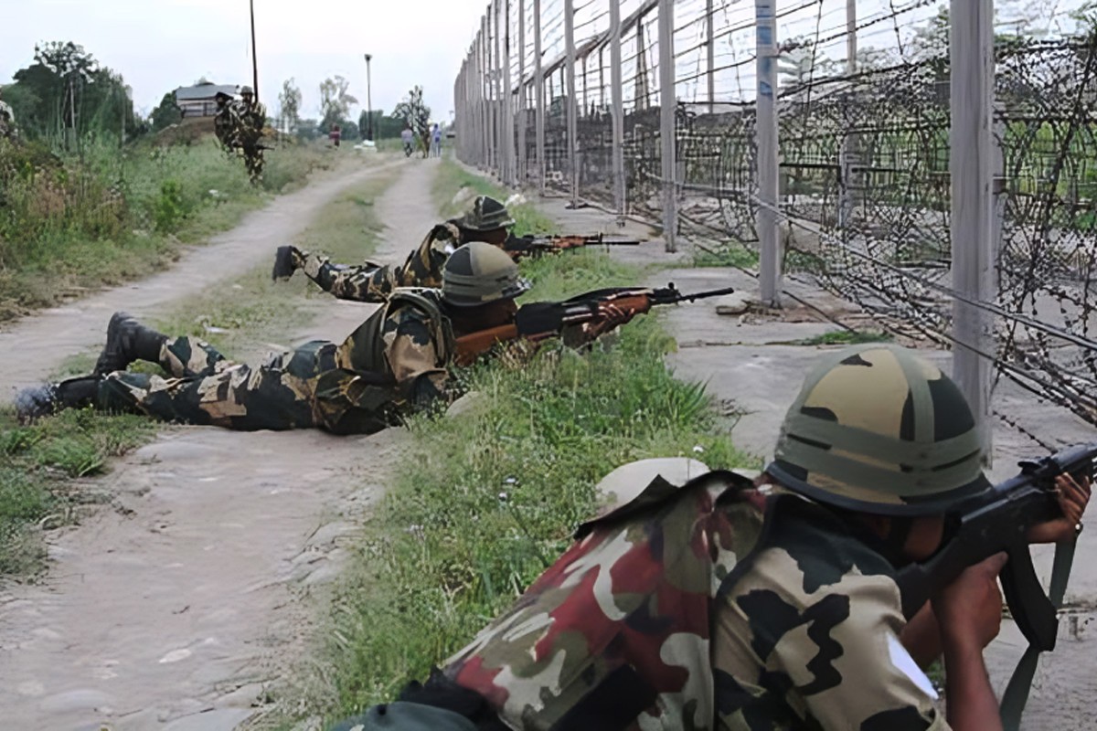 ভারত–পাকিস্তান সীমান্তে ফের গোলাগুলি