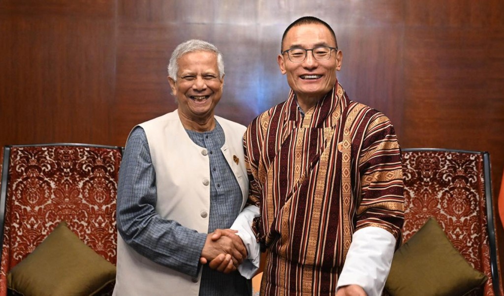 ভুটান 1743756916 থাইল্যান্ডে ড. ইউনূস ও ভুটানের প্রধানমন্ত্রীর বৈঠক
