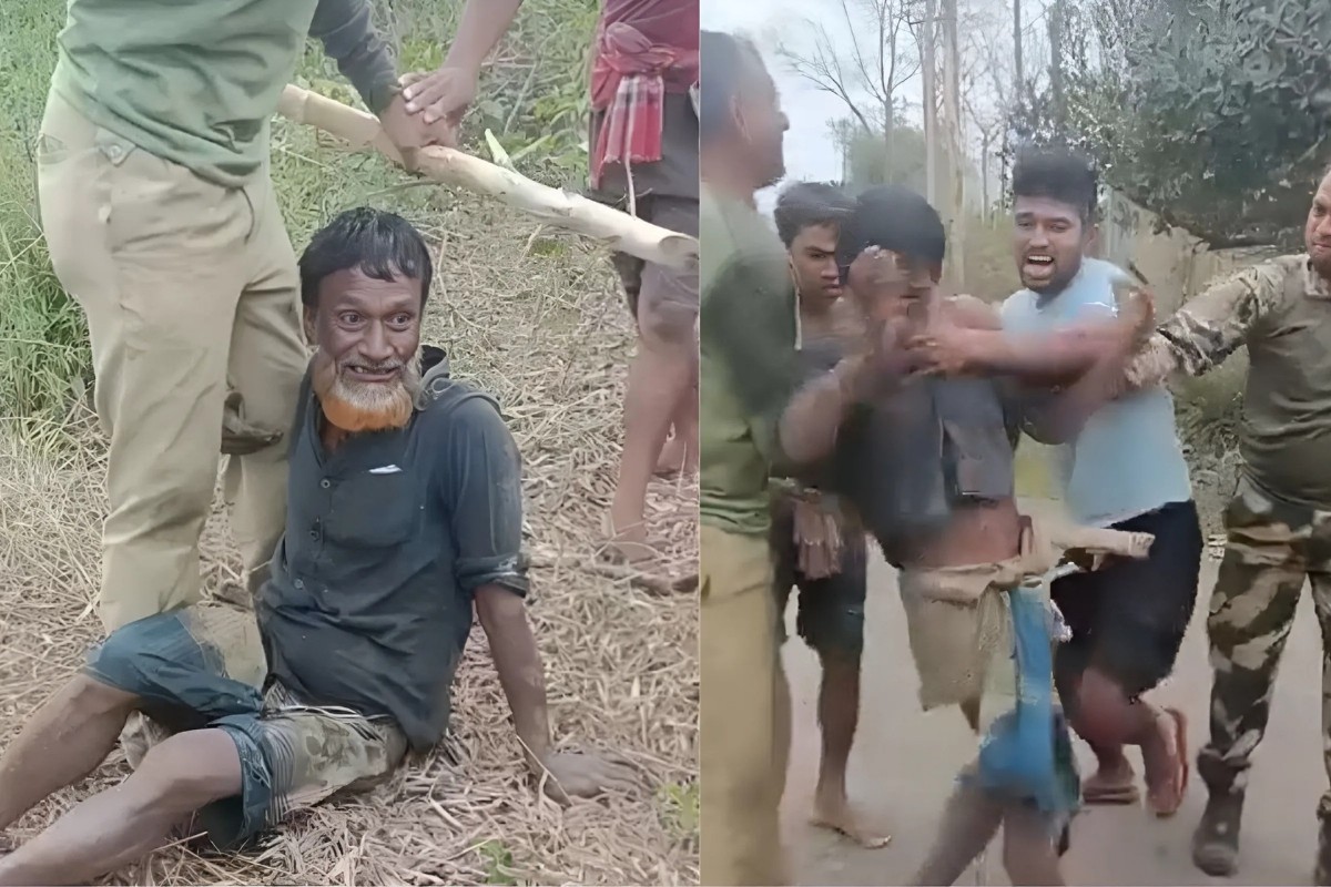 মাধবপুরের দুই কৃষককে ভারতে নিয়ে নির্যাতন, ভিডিও ভাইরাল