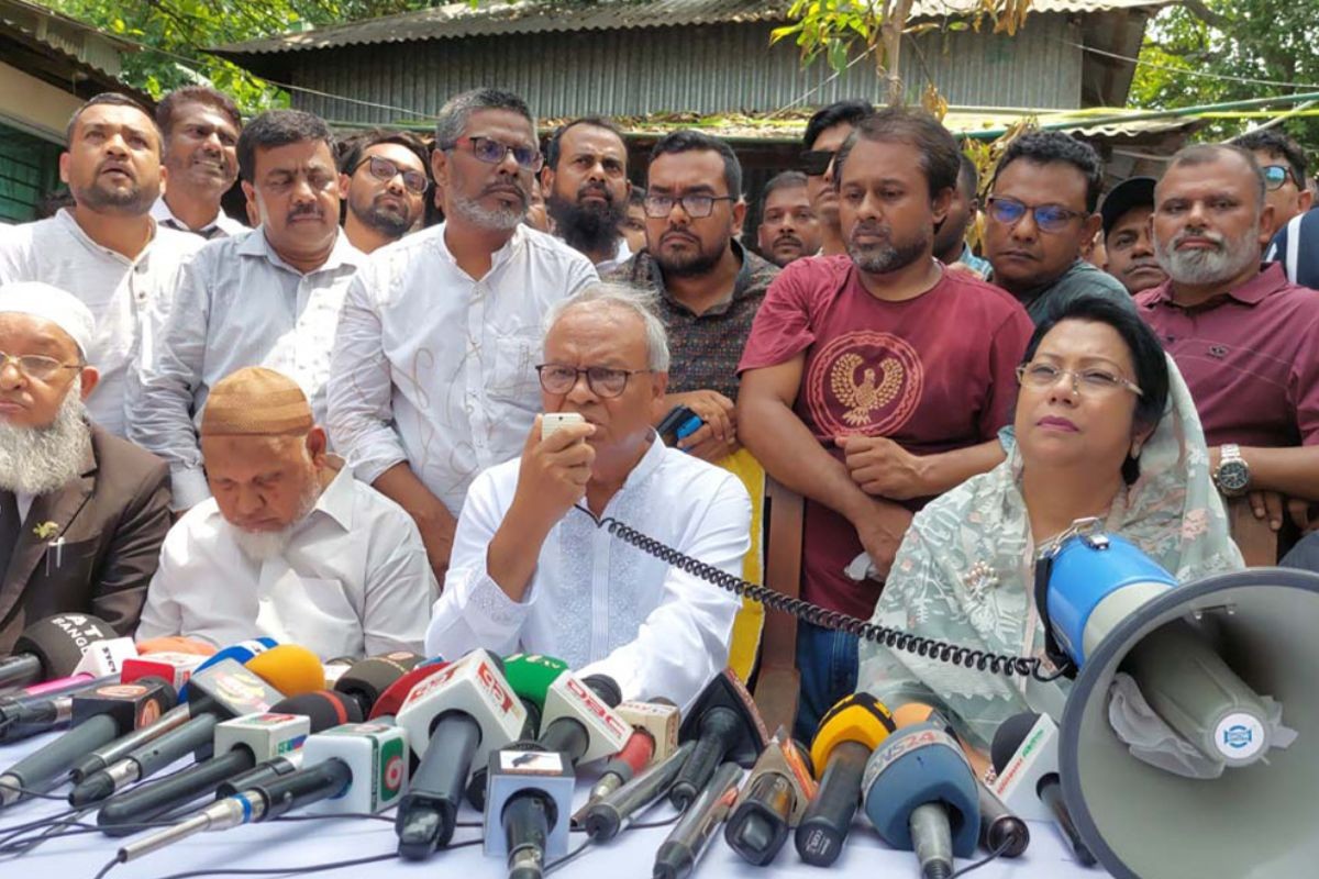 আইনগতভাবে অন্তর্বর্তী সরকারের কোনো ভিত্তি নেই: রুহুল কবির রিজভী