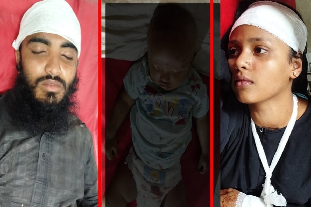 আগুন আতঙ্কে চলন্ত ট্রেন থেকে দম্পতির লাফে প্রাণ গেলো শিশুর
