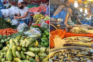 সবজির দাম বেড়ে মাছ বাজারে আগুন!