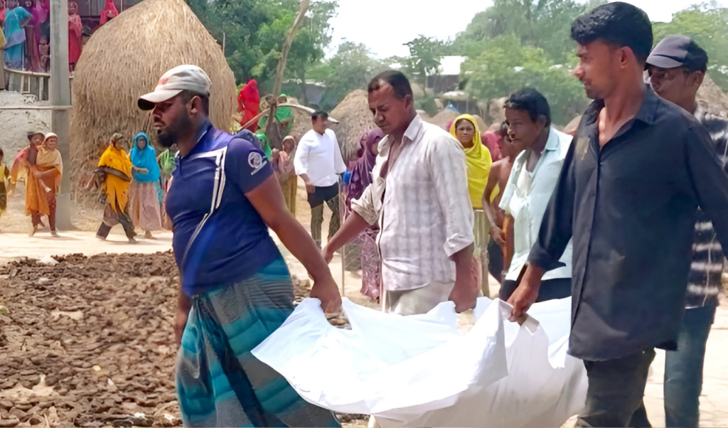সিরাজগঞ্জ 1745750624 পরকীয়ার জেরে গৃহবধূকে হত্যার অভিযোগ স্বামীর বিরুদ্ধে
