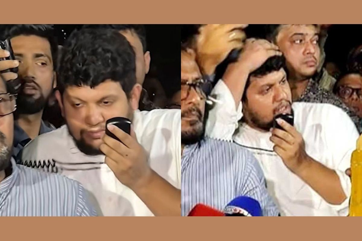 উপদেষ্টা মাহফুজকে বোতল নিক্ষেপের ঘটনায় একজন ডিবি হেফাজতে