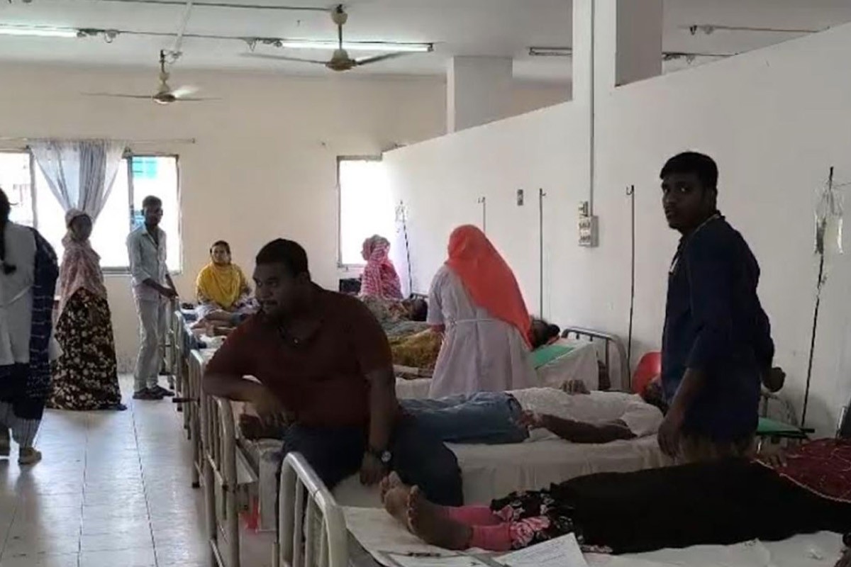 আবারও গাজীপুরের সেই কারখানার শতাধিক শ্রমিক হাসপাতালে