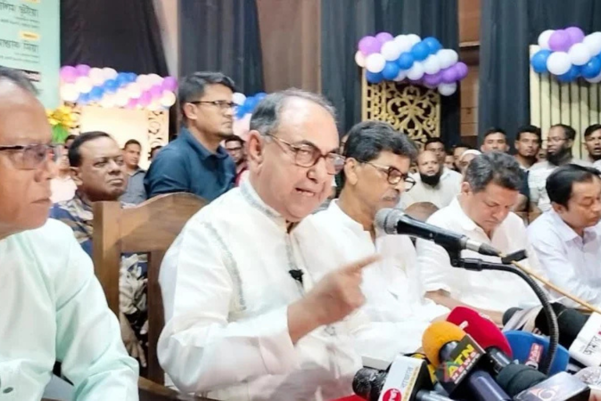বিএনপিতে এখন কোনো চাঁদাবাজ নেই— কুমিল্লায় মির্জা আব্বাস