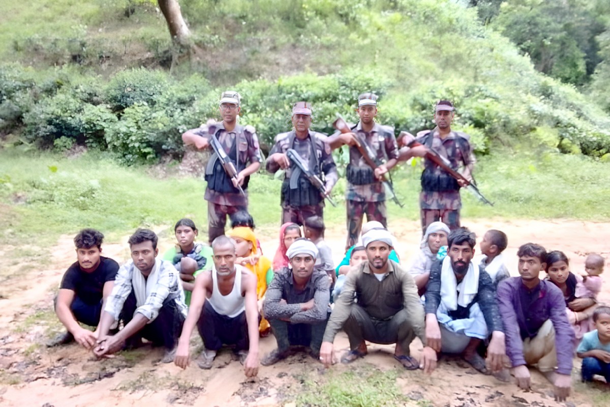 কমলগঞ্জ সীমান্ত দিয়ে ২১ জনকে পুশইন করেছে বিএসএফ