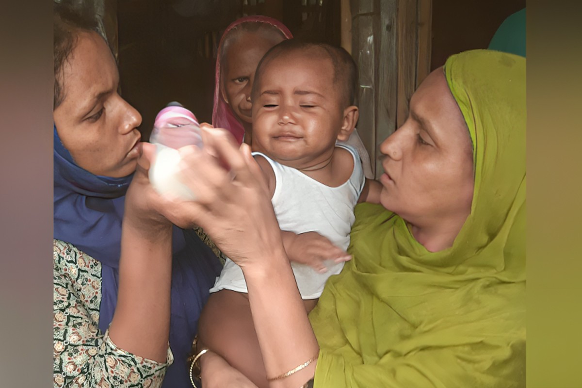 স্বামীর হাতে পোশাক শ্রমিক খুন, লাশের পাশে কাঁদছিল আট মাসের শিশু