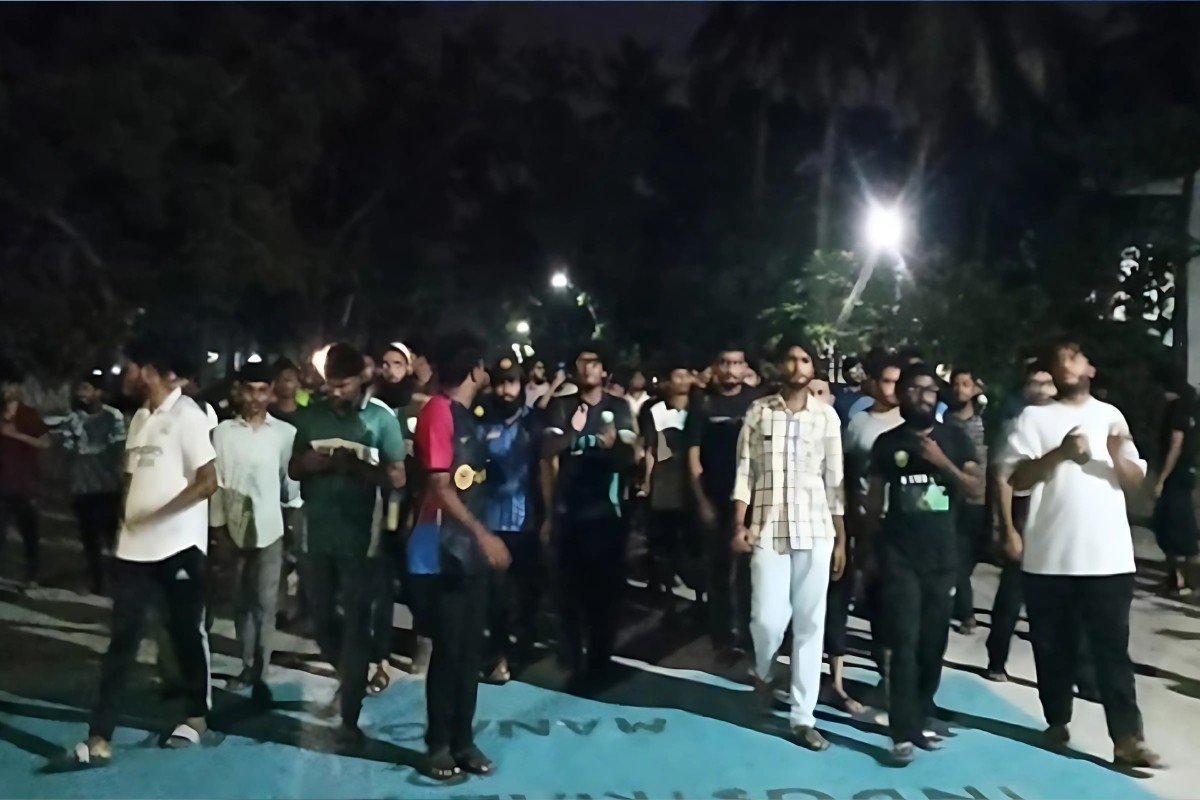 কুয়েটে ৩৭ শিক্ষার্থীকে শোকজের প্রতিবাদে বিক্ষোভ