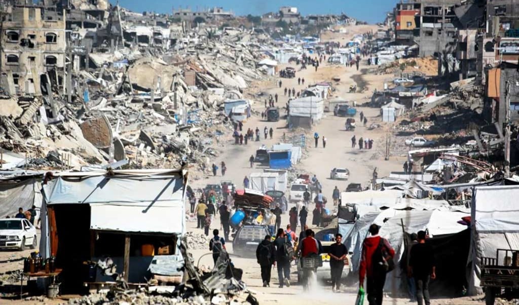 গাজা 1747459260 গাজায় ইসরায়েলের ‘অপারেশন গিদিওনস চ্যারিয়ট’ হত্যাযজ্ঞে ১১৫ ফিলিস্তিনি নিহত