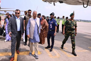 চবির পঞ্চম সমাবর্তনে যোগ দিতে চট্টগ্রামে পৌঁছেছেন প্রধান উপদেষ্টা