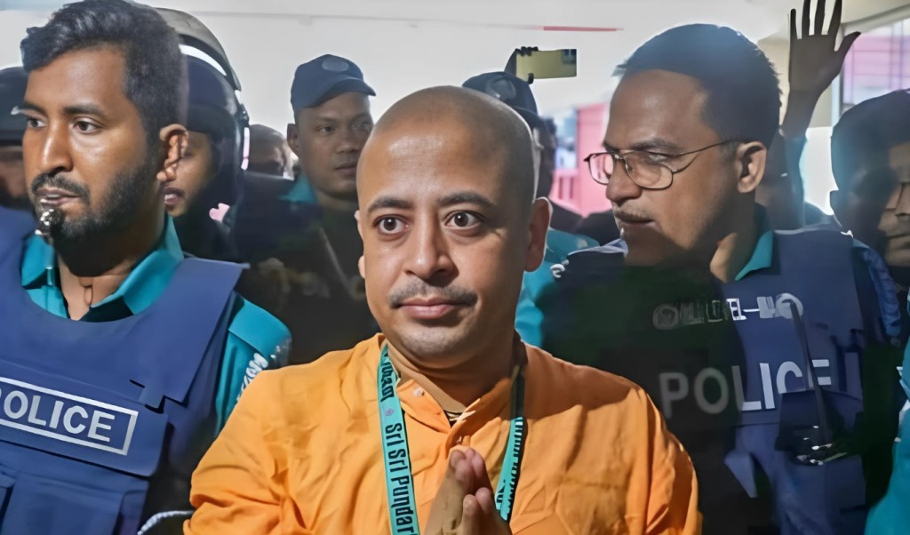 চিন্ময় কৃষ্ণ দাসকে জেলগেটে জিজ্ঞাসাবাদের নির্দেশ 1748348348 চিন্ময় কৃষ্ণ দাসকে জেলগেটে জিজ্ঞাসাবাদের নির্দেশ