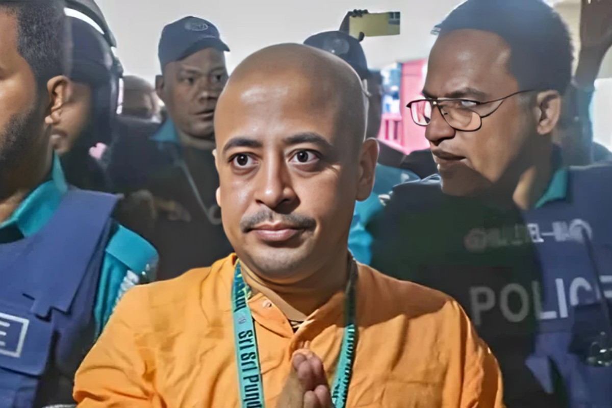চার মামলায় চিন্ময় দাসকে গ্রেপ্তার দেখানোর নির্দেশ
