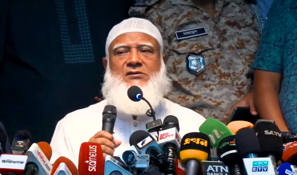 জামায়াত আমির 1748102547 নির্বাচনের সময় বা কোনো উপদেষ্টার পদত্যাগ চায়নি জামায়াত