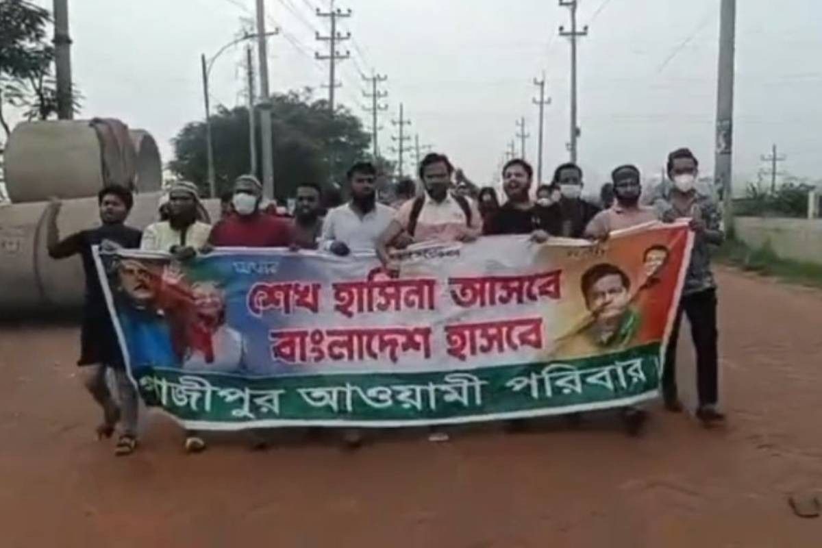 টঙ্গীতে আ. লীগের ঝাটিকা মিছিল, আটক ৩