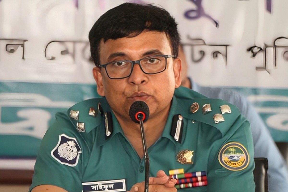 ডিআইজি সাইফুল ইসলাম বরখাস্ত