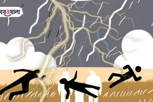 বজ্রপাতে কিশোরগঞ্জে তিনজনের মৃত্যু