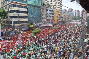 নয়াপল্টনে বিএনপির ‘তারুণ্যের সমাবেশ’ শুরু