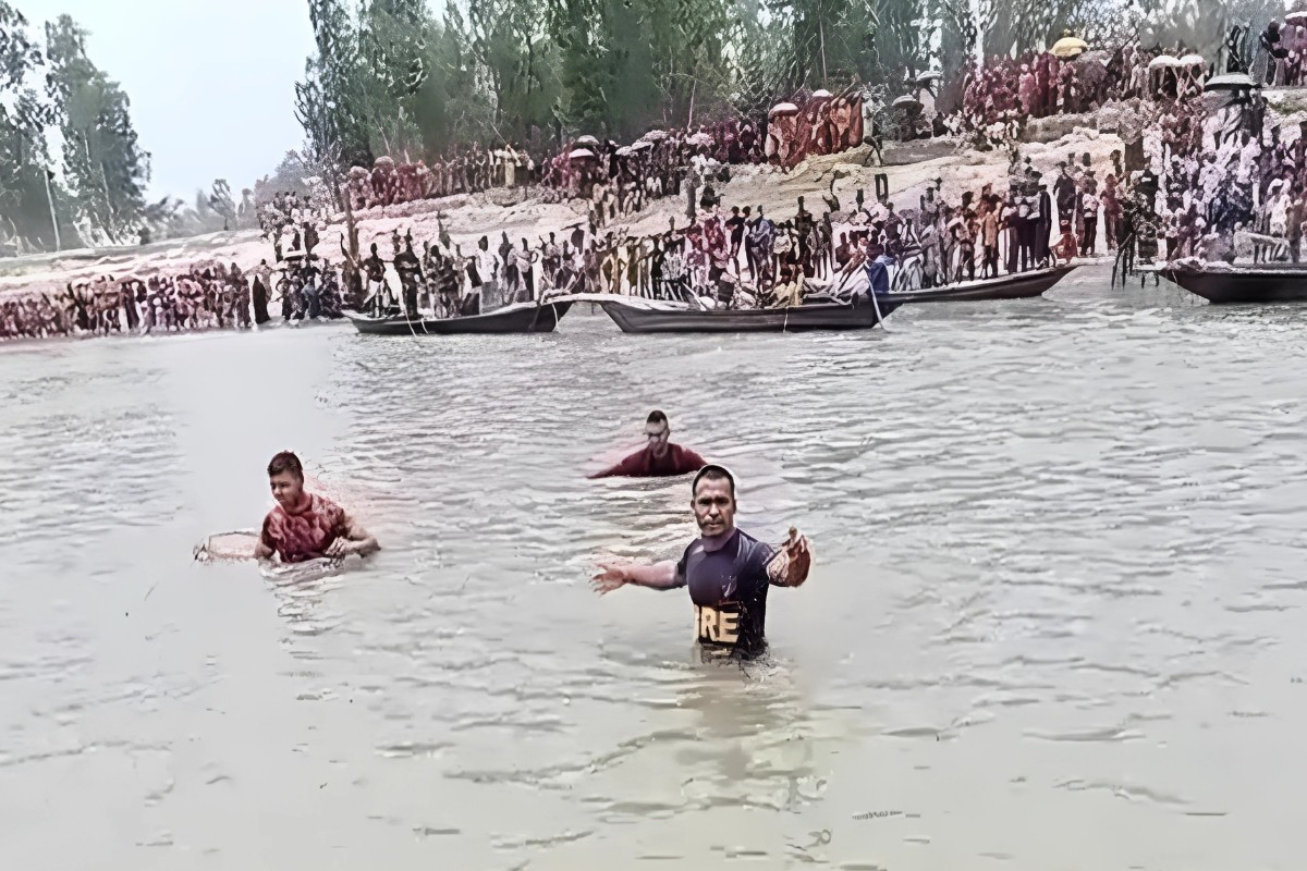ব্রহ্মপুত্র নদে ভেসে উঠলো দুই ভাইয়ের লাশ