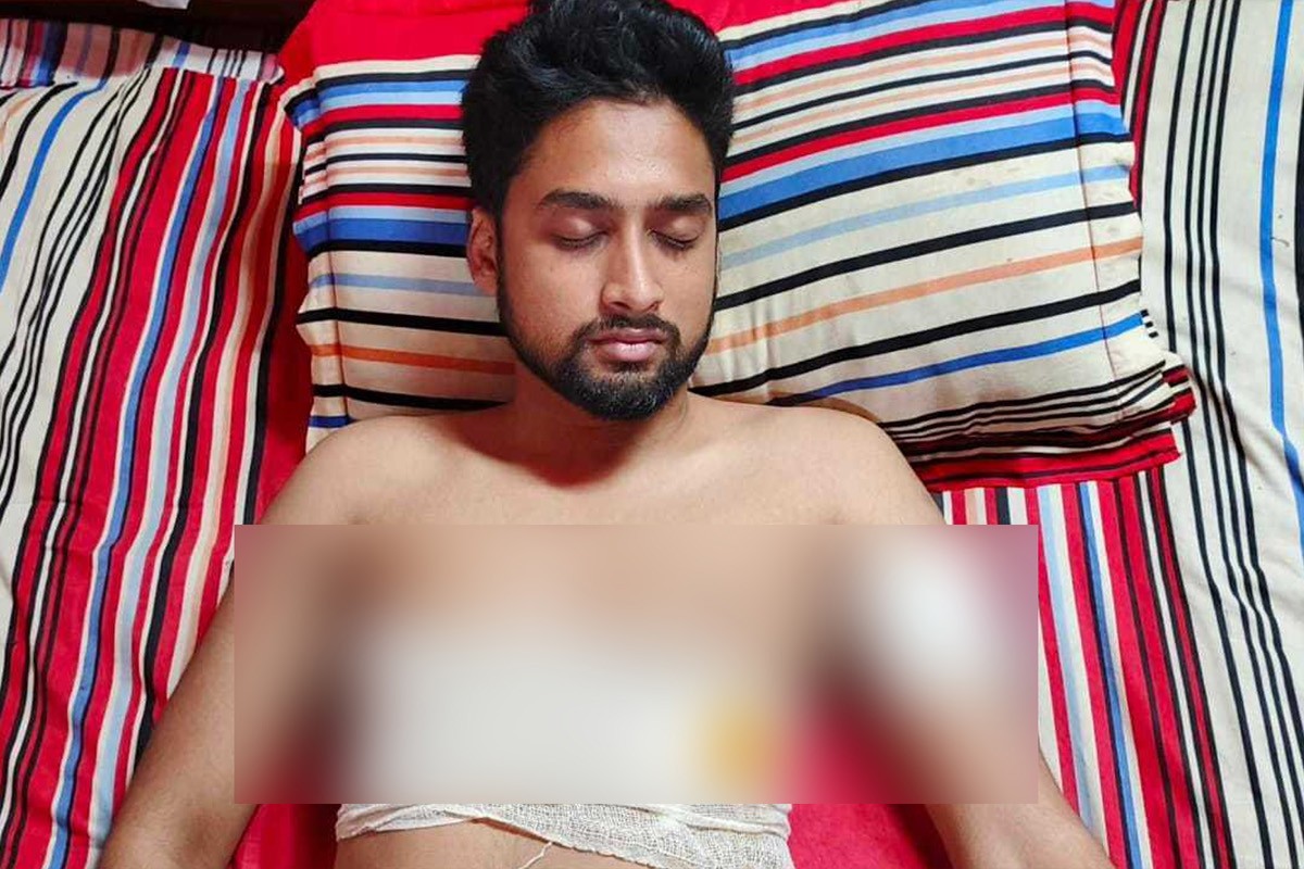 মাদক ব্যবসায় বাধা দেওয়ায় যুবককে কোপানোর অভিযোগ