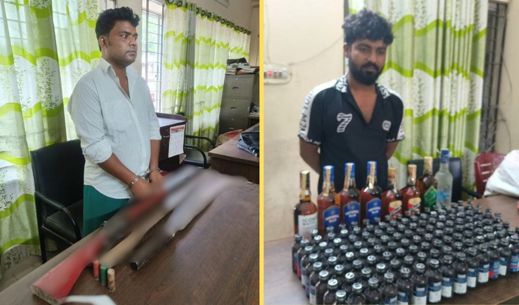 যৌথবাহিনীর পৃথক অভিযানে মাদক ও অস্ত্রসহ দুইজন গ্রেপ্তার 3 যৌথবাহিনীর পৃথক অভিযানে মাদক ও অস্ত্রসহ দুইজন গ্রেপ্তার 1747228659 যৌথবাহিনীর পৃথক অভিযানে মাদক ও অস্ত্রসহ দুইজন গ্রেপ্তার