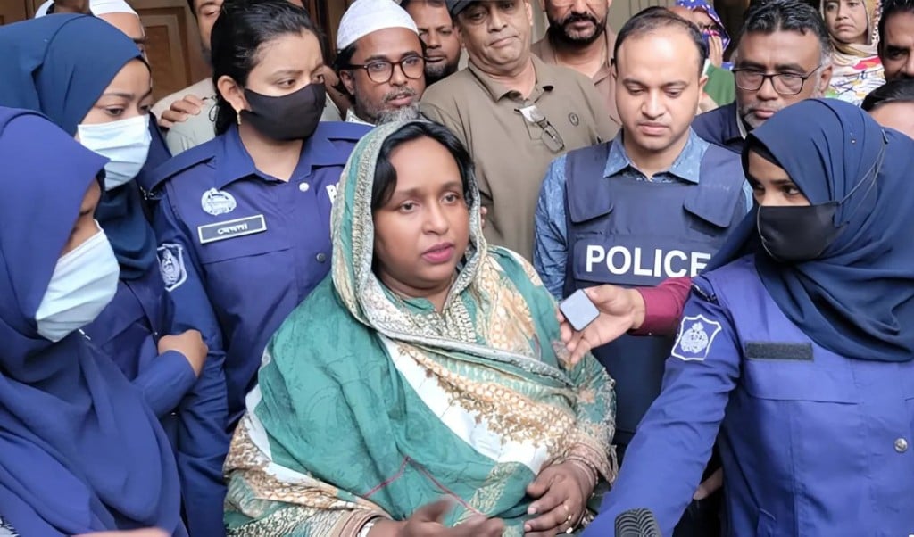 রিমান্ড শেষে কারাগারে আইভী 1748524573 রিমান্ড শেষে কারাগারে আইভী