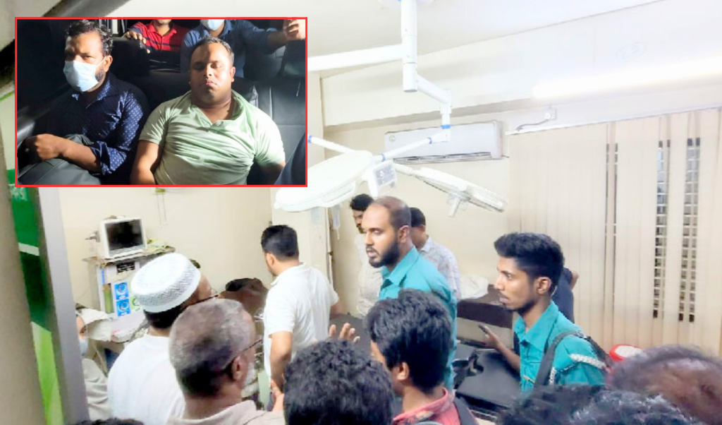 রোগীর চিকিৎসার সময় ওটিতে ঢুকে চিকিৎসককে গ্রেপ্তার করল ডিবি পুলিশ 1748264840 রোগীর চিকিৎসার সময় ওটিতে ঢুকে চিকিৎসককে গ্রেপ্তার