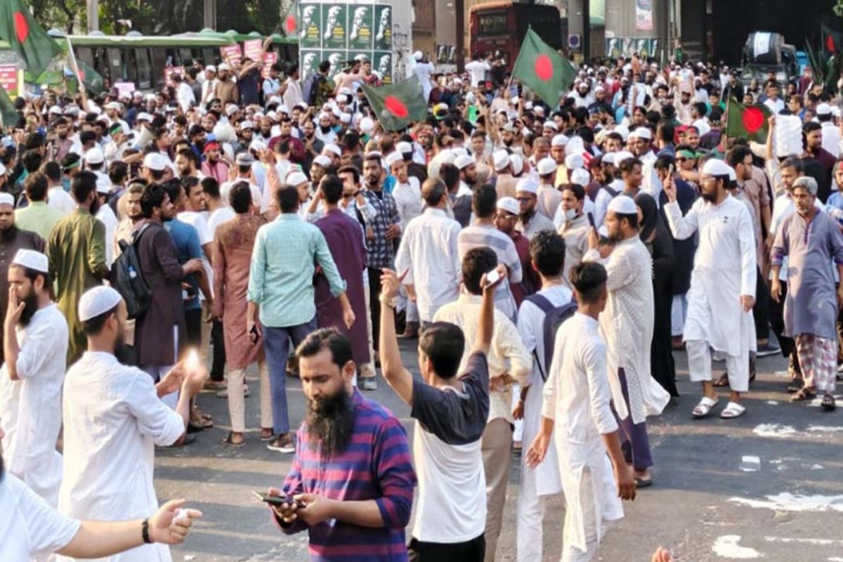 শাহবাগ ব্লকেড ছাত্র-জনতার