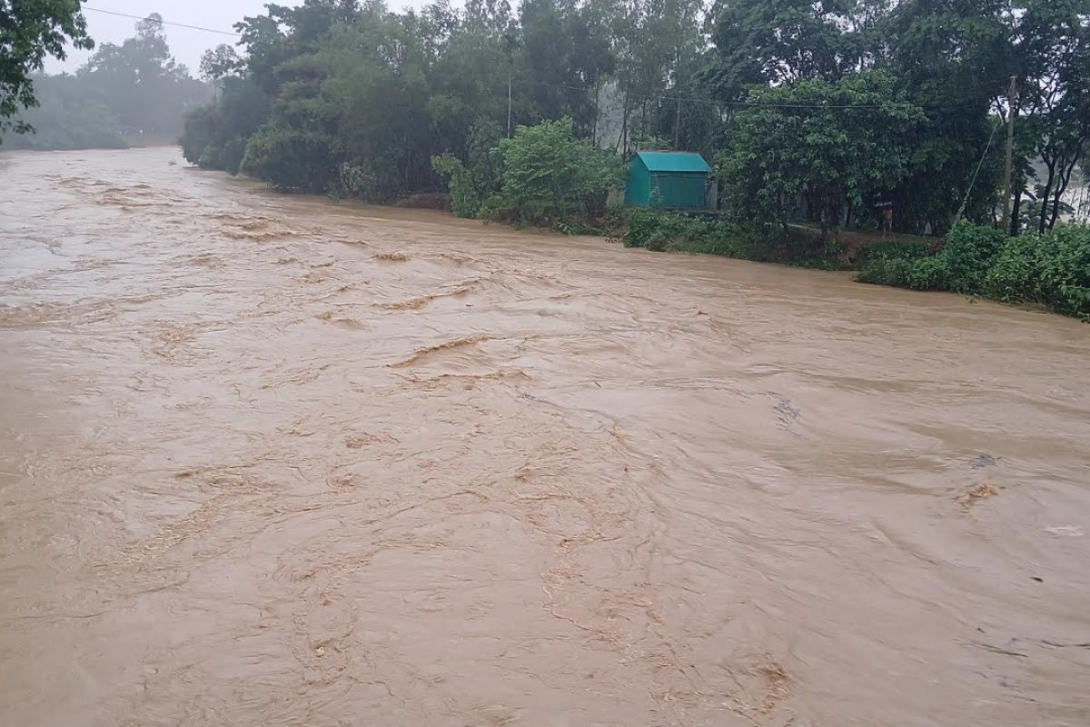 শেরপুরে বিপৎসীমার ওপরে নদ–নদীর পানি, বন্যার শঙ্কা