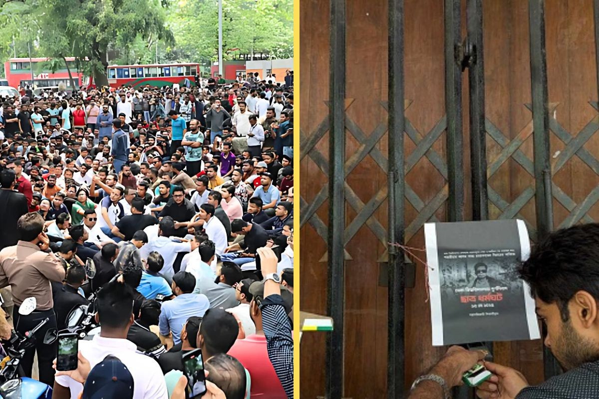 সাম্য হত্যার প্রতিবাদে ঢাবিতে ক্লাস-পরীক্ষা বর্জন, বিক্ষোভ ছাত্রদলের