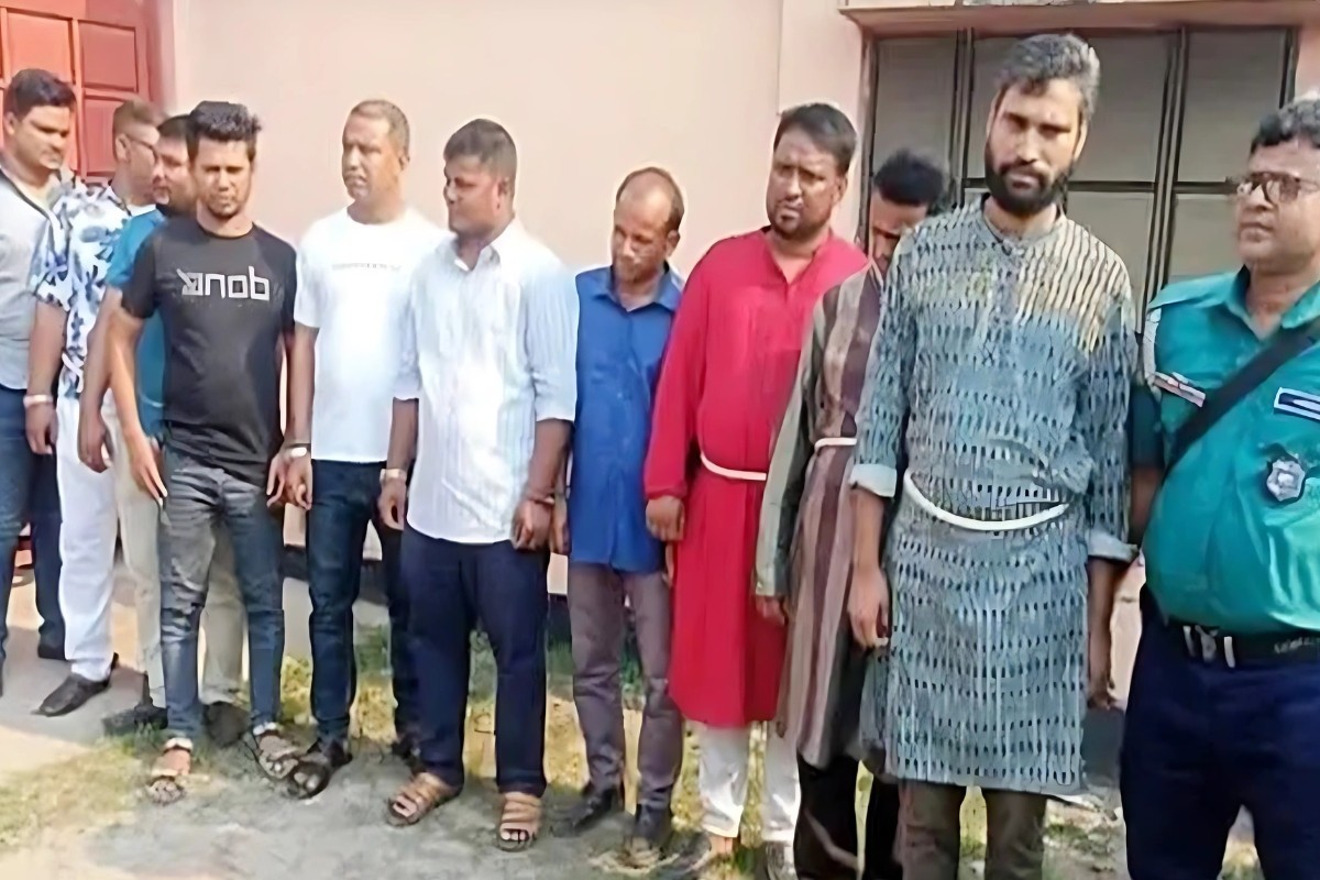 ১০ লাখ টাকা চাঁদা দাবি: ছাত্রদল-যুবদল নেতাসহ আটক ১০