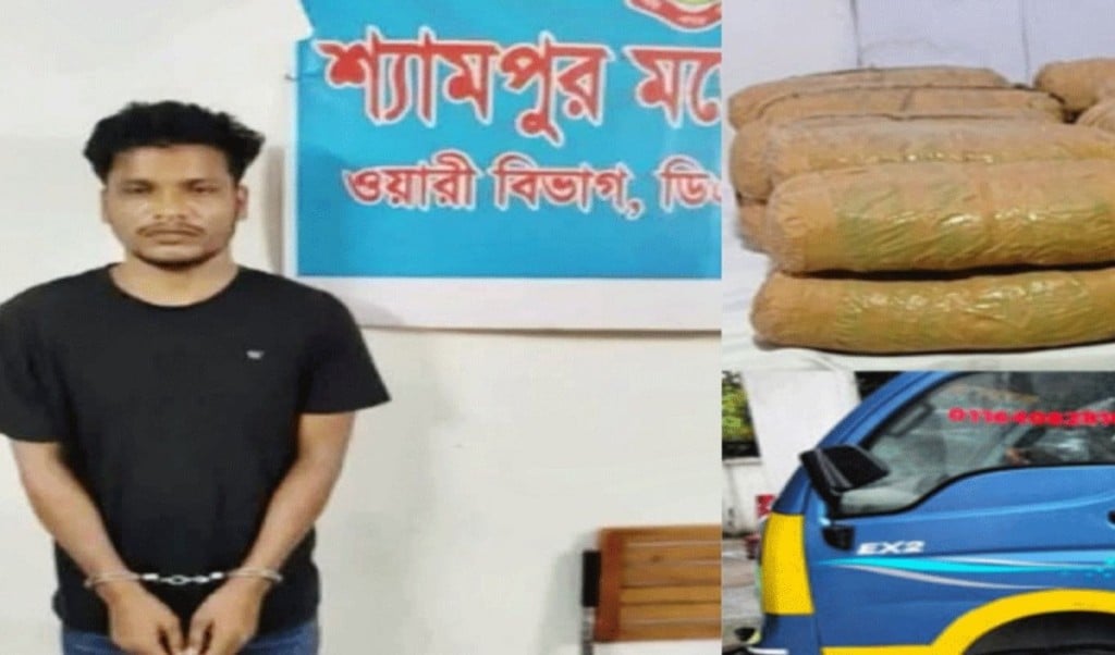 ৮২ কেজি গাঁজাসহ ছাত্রদলের আহ্বায়ক আটক 1748689426 রাজধানীতে ৮২ কেজি গাঁজাসহ ছাত্রদলের আহ্বায়ক আটক