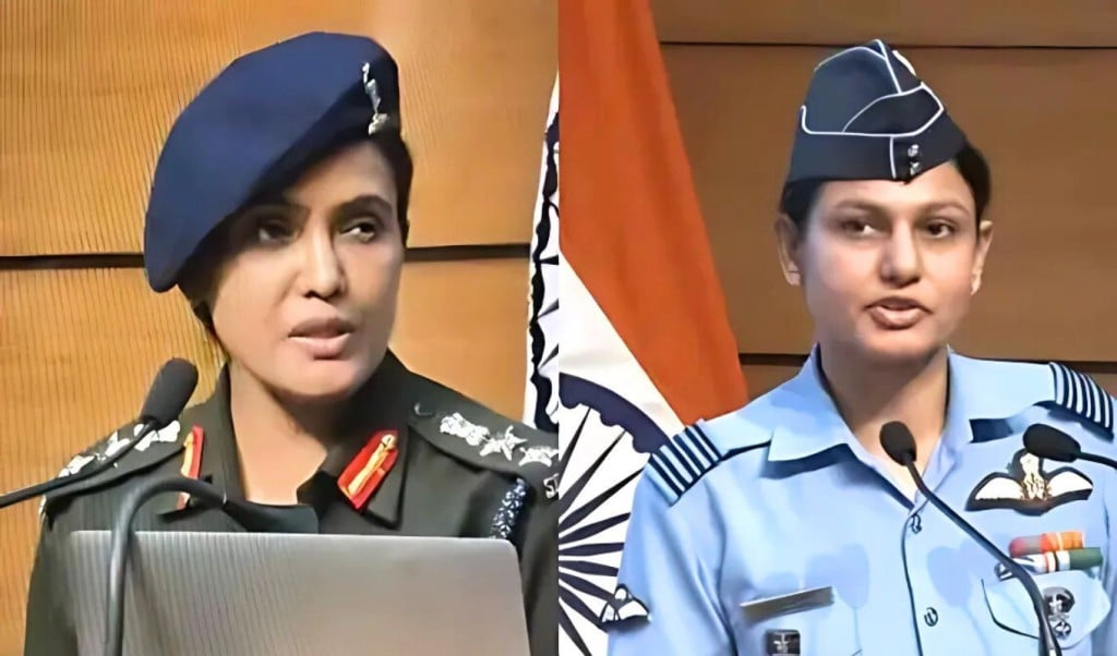 ‘অপারেশন সিঁদুর এর মুখ হয়ে উঠলেন কর্নেল সোফিয়া ও উইং কমান্ডার ব্যোমিকা 1746632513 ‘অপারেশন সিঁদুর’-এর মুখ হয়ে উঠলেন কর্নেল সোফিয়া ও উইং কমান্ডার ব্যোমিকা