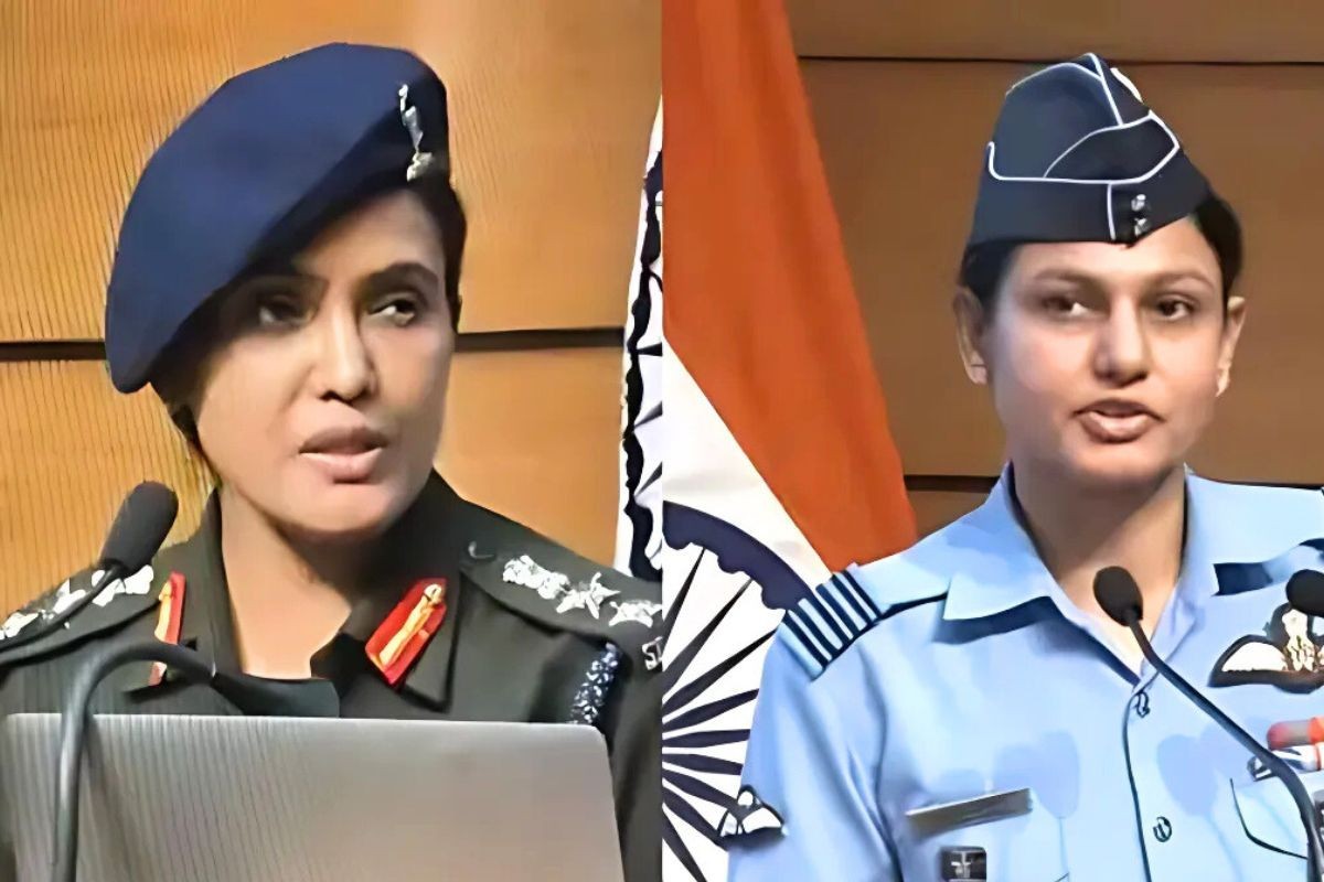 ‘অপারেশন সিঁদুর’-এর মুখ হয়ে উঠলেন কর্নেল সোফিয়া ও উইং কমান্ডার ব্যোমিকা
