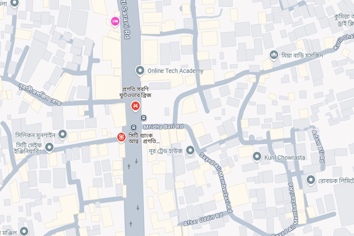 ‘করিডর’ নির্মাণ হবে রাজধানীর প্রগতি সরণিতে