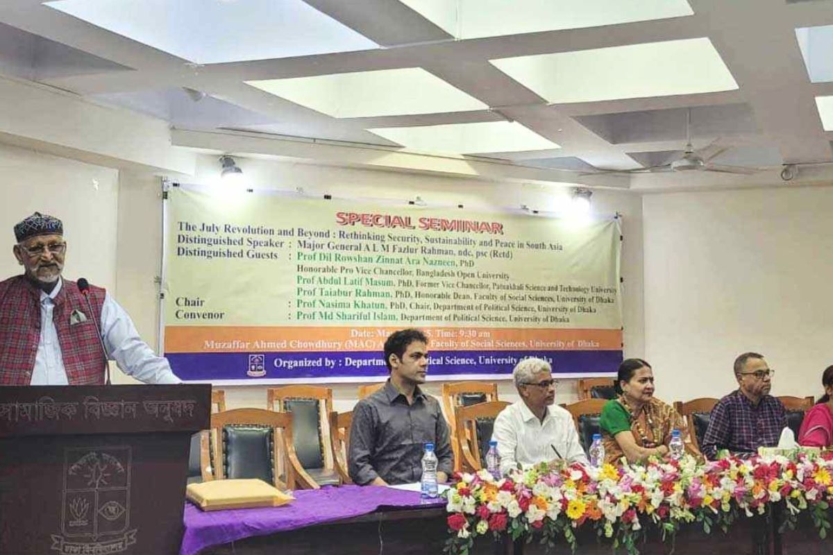 ‘ভারত পানি দেবে না, নিতে গেলে যুদ্ধ হবে’—বিজিবির সাবেক ডিজির হুঁশিয়ারি