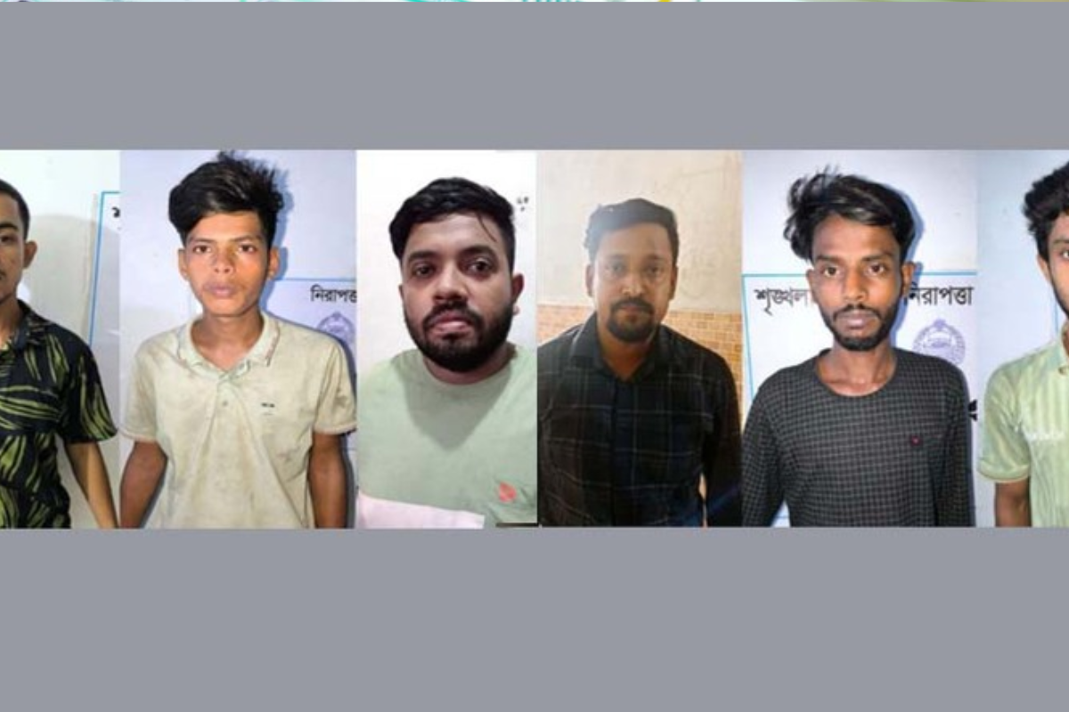 কুমিল্লায় ৬ ছাত্রলীগ কর্মীর বিরুদ্ধে সন্ত্রাসবিরোধী আইনে মামলা