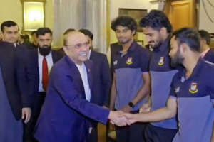 বাংলাদেশের সঙ্গে সম্পর্ক জোরদারে গুরুত্বারোপ জারদারির