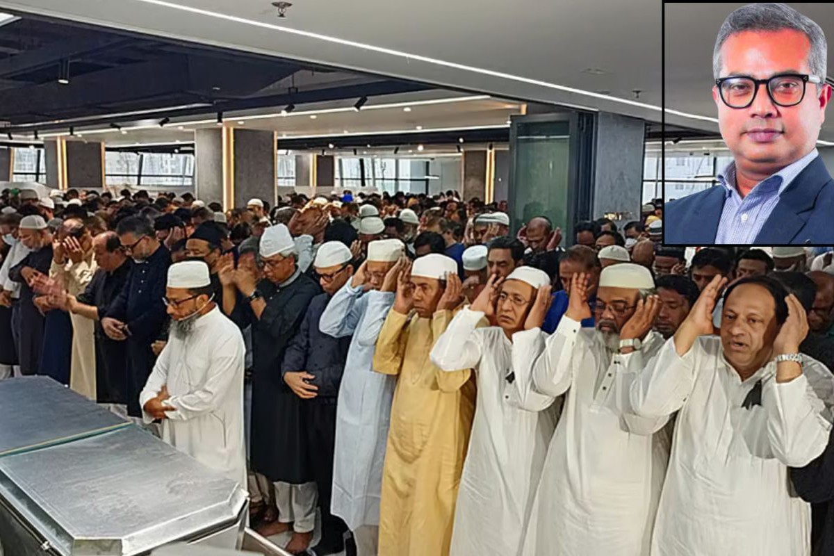 টিম গ্রুপের এমডি আবদুল্লাহ হিল রাকিবের জানাযা সম্পন্ন