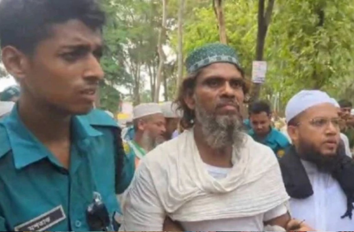 ইসলামী আন্দোলনের সমাবেশ থেকে দেশীয় অস্ত্রসহ আটক এক